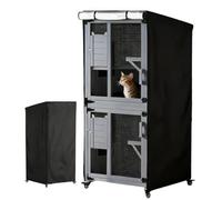 Couverture de Maison d'Extérieur pour Jeune Chat Grande Et Imperméable