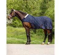 Waldhausen Couverture de manège Exclusive, 50 g doublé de fourrure de lapin 125 cm