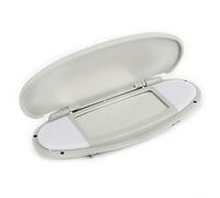 Couverture de miroir de vanité de pare-soleil gris Beige, couvercle de couverture de rétroviseur de voiture pour BMW Mini R55 R56 R60 2007 2008 2009-2014