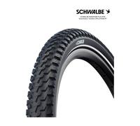 Schwalbe Pneu VTT Marathon Plus Tubetype rigide SmartGuard ADDIX E-Bike E50 Noir réfléchissant