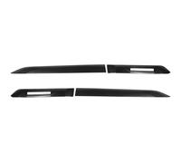 Couverture de Moulage de Porte latérale de carrosserie, Couleur Fiber de Carbone, Garniture de Moulage inférieure de Porte de Remplacement pour Outback 2020 à 2023 4 pièces