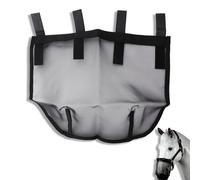 Couverture de Nez en Malle de Cheval, Couverture de Filet de Visage de Cheval en aille Respirante Confortable pour Le bétail