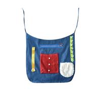 Couverture de nidification pour souffrir de démence - Instruments sensoriels, jouets de fiançailles pour personnes âgées, couverture Fidget pour améliorer la démence | Fidget Tablier Jeux autisme pour