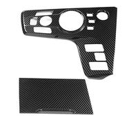 Couverture de Panneau de boîte de Vitesses de Style en Fibre de Carbone, Garniture de Console Centrale pour Sportage NQ5 2022+ LHD, Remplacement Durable du Cadre de Levier de v