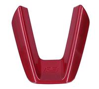 Couverture de Panneau de Volant, Housses de Volant de Voiture Décor Autocollant Bande Garniture Moulage Intérieur Adapté pour 3 Axela/CX-4 / CX-5(Rouge)