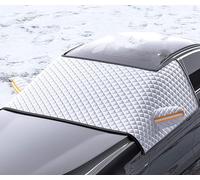 Couverture de Pare-brise de Voiture L'hiver Films de Protection Antigel pour Dacia Sandero III 2022-,Couverture de Neige Épaisse et Durable Résistante Au Gel à la Neige et Aux UV