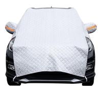 Couverture de pare-brise de voiture, pare-soleil -brise capot étendu, couverture miroir Anti-UV imperméable à 3 couches/267x145cm