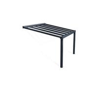 Palram Pergola aluminium gris et polycarbonate - Stockholm | Palram - Canopia - 705893
