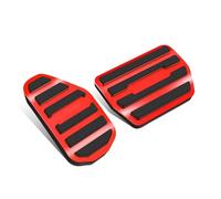 Couverture De Pédale Voiture Pour Daihatsu Move Canvas LA660S Couvre-pédale En Aluminium(Red)
