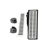 Couverture De Pédale Voiture Pour Skoda Pour Superb 2005 2006 2007 2008-2015 LHD Acier Inoxydable AT MT Pédales De Voiture(MT With Rest Pedal)