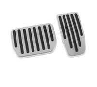 Couverture De Pédale Voiture Pour Tesla Pour Modèle Pour 3 Y Frein Accélérateur Repose-pied(1 Set Silver)
