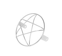 Couverture de phare de moto Pour Ducati Chopper 7 Pouces Protecteur Universel De Phare Moto Couvercle Lampe Gril Rétro Cache-phare Moto(A Chrome)