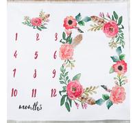 Couverture De Photographie Pour Bébé, Jalons, Arrière Plan Pour La Prise De Vue