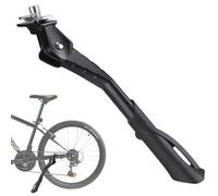 Couverture de pied de vélo, le support de kickstand de vélo de montagne est un arrêt de coup de pied de vélo arrière réglable en hauteur d'or pour vélo de montagne / vélo de route
