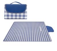 Couverture de pique-nique extérieure - Nappe Imperméable au Sable et à l'Eau avec Poignée | 200x200 cm Drap de pique-nique anti-sable avec poignée - pour Plage Jardin Balcon Piscine Véranda Événements