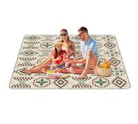 Couverture de pique-nique imperméable - Couverture de pique-nique légère - Tapis imperméable à séchage rapide pour femmes et hommes pour la famille, le camping, la randonnée, les voyages, le parc, le