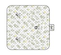 Couverture de pique-nique imperméable et lavable - 150 x 200 cm - Motif animal - Pour vacances, voyage, bronzage, salon, concert, arrière-cour