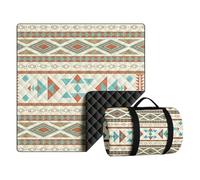 Couverture de pique-nique pliable - 200 x 200 cm, imperméable, pliable, gain de temps, tapis de camping en plein air | pour femmes, hommes, familles, camps d' , festival, parc, plage, concert