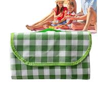 Couverture de Pique-Nique - Tapis extérieur Extra épais, Couvercle d' Pliable fiable | Accessoire entièrement imperméable du Sable à l'épreuve du Sable, Taille familiale spacieuse, Parfaite pour