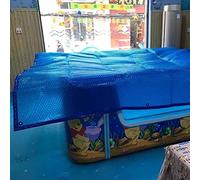 Couverture de piscine à bulles robuste, couverture chauffante solaire avec œillets pour piscine, jacuzzi, protection spa