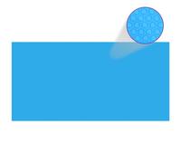 Couverture de piscine Bleu 488 x 244 cm PE