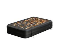 Couverture de piscine coupe-vent rectangulaire | Housse de piscine familiale pour jardin, jardin, jardin, spa, jacuzzi