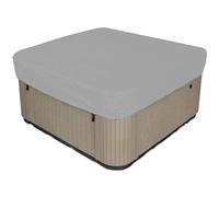 Couverture de Piscine D'hiver en Oxford Imperméable étanche à la Poussière Couverture De Piscine Bache Piscine pour Bbassin,Housse de Bain à Remous,Bache Spa ImperméAble,(Size:200x150x20CM,Color:Grey)