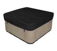 Couverture de Piscine D'hiver en Oxford Imperméable étanche à la Poussière Couverture De Piscine Bache Piscine pour Bbassin,Housse de Bain à Remous,Bache Spa ImperméAble,(Size:200x150x20CM,Color:BLack