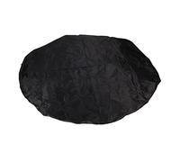Couverture de Piscine d'hiver Noire de 10 Pieds Noire Oxford Couvercle de Piscine Rond à poussière de Tissu à la poussière pour Grill Barbecue