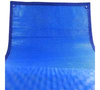 Couverture de Piscine Flottante Thermique, Protection Anti-poussière pour piscines solaires avec œillets/Bulles, pour intérieur et extérieur, Pliable, Facile à Installer, 4 x 9 Pieds (1,2 x