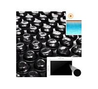 vidaXL Couverture de piscine 450 x 220 cm PE Noir