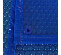 Couverture de Piscine rectangulaire Robuste de 19 mil avec œillets, Couverture Solaire Hors Sol de 3 à 30 Pieds, Protection UV, Couverture Anti-poussière pour Spa et Jacuzzi pour piscines FA
