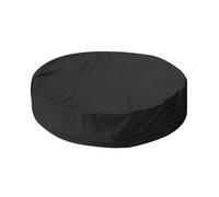 Couverture De Piscine Ronde | Couverture De Extérieur Ronde Spa Baignoire Lavable Machine Pliable Étanche Anti-UV Bâche Piscine Bac À Sable Meubles Extérieur Stockage Compact