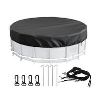 Couverture de Piscine Ronde, Couverture de Piscine Hors Sol | Couvertures de creusée pour piscines Hors Sol - Couvertures solaires et étanches à l'eau et à la poussière, Accessoires de Couvert