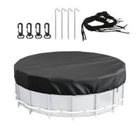 Couverture de Piscine Ronde, Couverture de Piscine Hors Sol | Couvertures de creusée pour piscines Hors Sol - Couvertures solaires et étanches à l'eau et à la poussière, Accessoires de Couvert