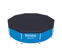Couverture de piscine ronde en PVC Flowclear de 10 pieds de Bestway pour cadre hors sol