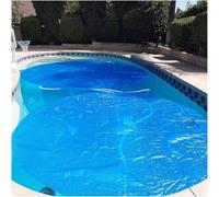 Couverture de Piscine Ronde, Film Chauffant Solaire pour piscines gonflables et à Structure Tubulaire (8,8 m) - Économe en énergie, résistant aux UV, Facile à Utiliser, idéal pour Profiter p