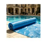 Couverture de Piscine Solaire Isolation Haute Performance pour Une température d'eau Stable, Protection Contre la poussière, résistantes aux déchirures, Longue durée de Vie