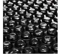 vidaXL Couverture de piscine 356 cm PE Noir