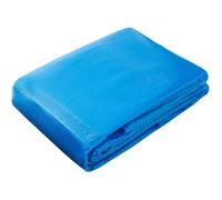 Couverture de piscine - TECTAKE - Bâche de piscine rectangulaire en polyéthylène avec film solaire auto-flottant 500 x 800 cm - Bleu