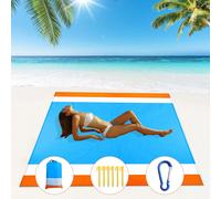 Couverture De Plage Portable, Grand Tapis De Pique-Nique Imperméable Et Résistant Au Sable, Pour Camping En Plein Air, Randonnée, Festivals De Musique