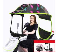 Couverture de pluie de pare-soleil électrique de vélo, couverture de parasol électrique universelle de moto, couverture de parapluie d'auvent de voiture de batterie
