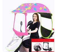 Couverture de pluie de pare-soleil électrique de vélo, couverture de parasol électrique universelle de moto, couverture de parapluie d'auvent de voiture de batterie
