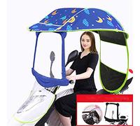 Couverture de pluie de pare-soleil électrique de vélo, couverture de parasol électrique universelle de moto, couverture de parapluie d'auvent de voiture de batterie