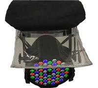 Couverture de pluie pour éclairage de scène, matériau Oxford durable, léger et portable, par-plastique, 10 pièces