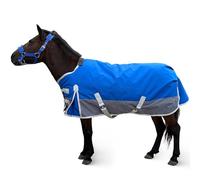 Couverture de pluie respirante 1200D pour mini cheval, poney, poulain, 260 g, poids moyen