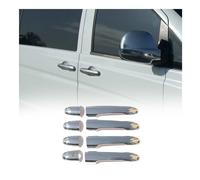 Couverture de poignée de porte pour Mercedes Vito W639 2003-2014 en Acier Inox