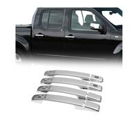 Couverture de poignée de porte pour Nissan Navara 2006-2015 Inox 4Pcs