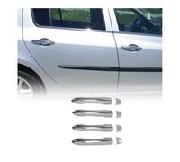 Couverture de poignée de porte pour Renault Clio 2005-2012 Break en Acier Inox