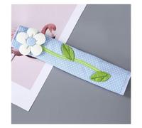 Couverture de poignée réfrigérateur en tissu, 4 pièces, couverture bouton porte, gants coton for les décorations la maison Housse de Poignée de Réfrigérateur(Blue)